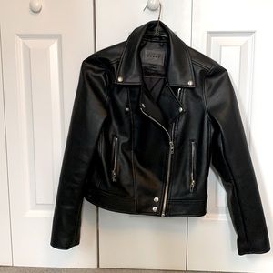 Blank NYC Black Leather Jacket